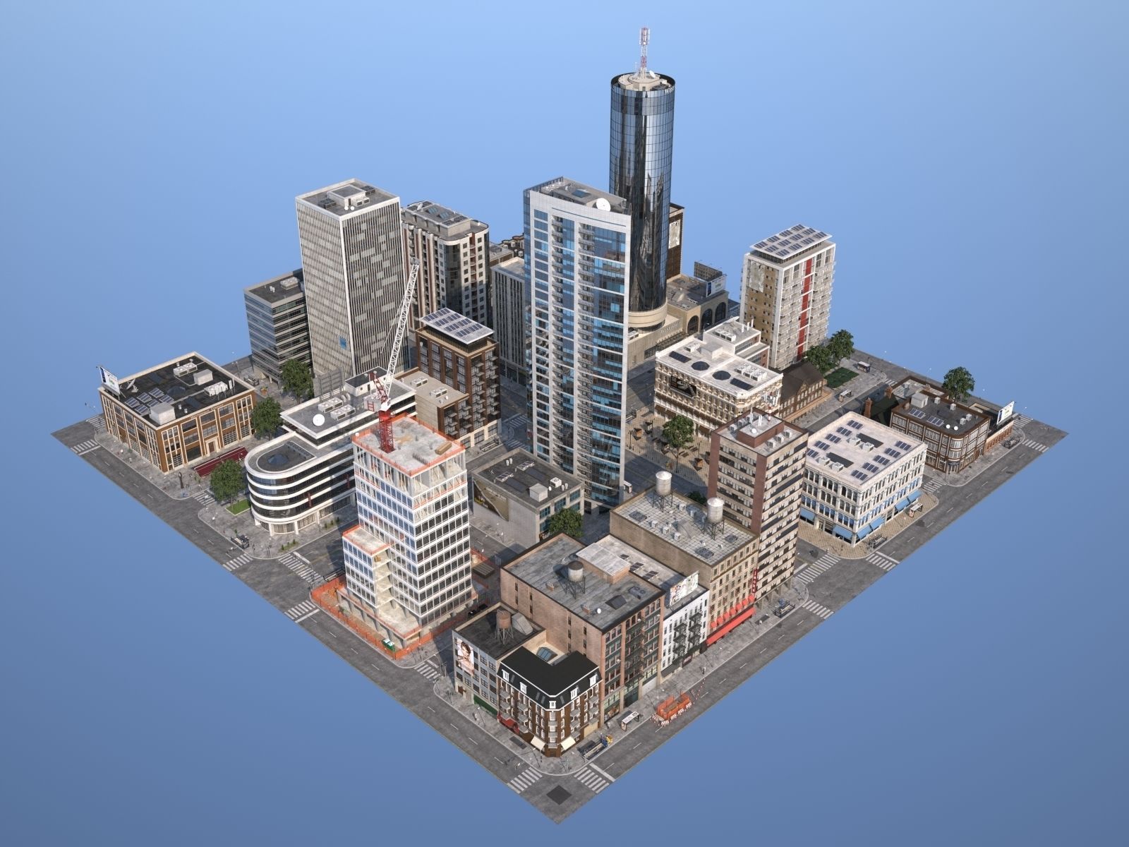 City KC3 3D model_3