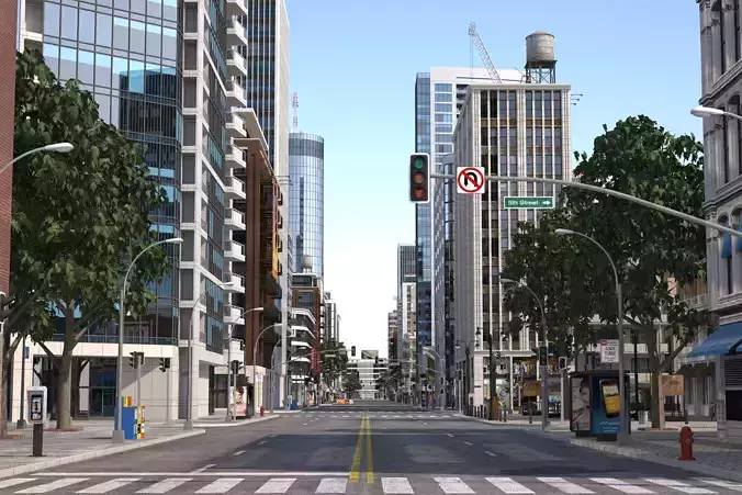 City KC3 3D model