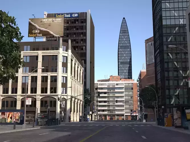 City KC4 3D model
