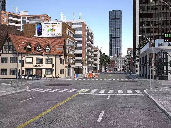 City KC4 3D model 3