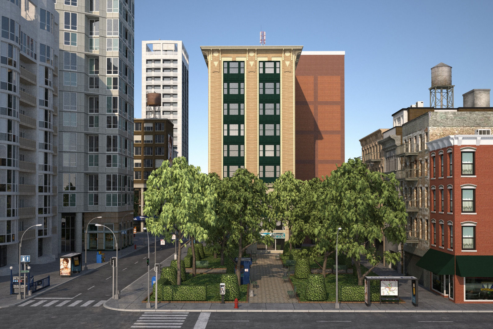 City KC1 3D model_16