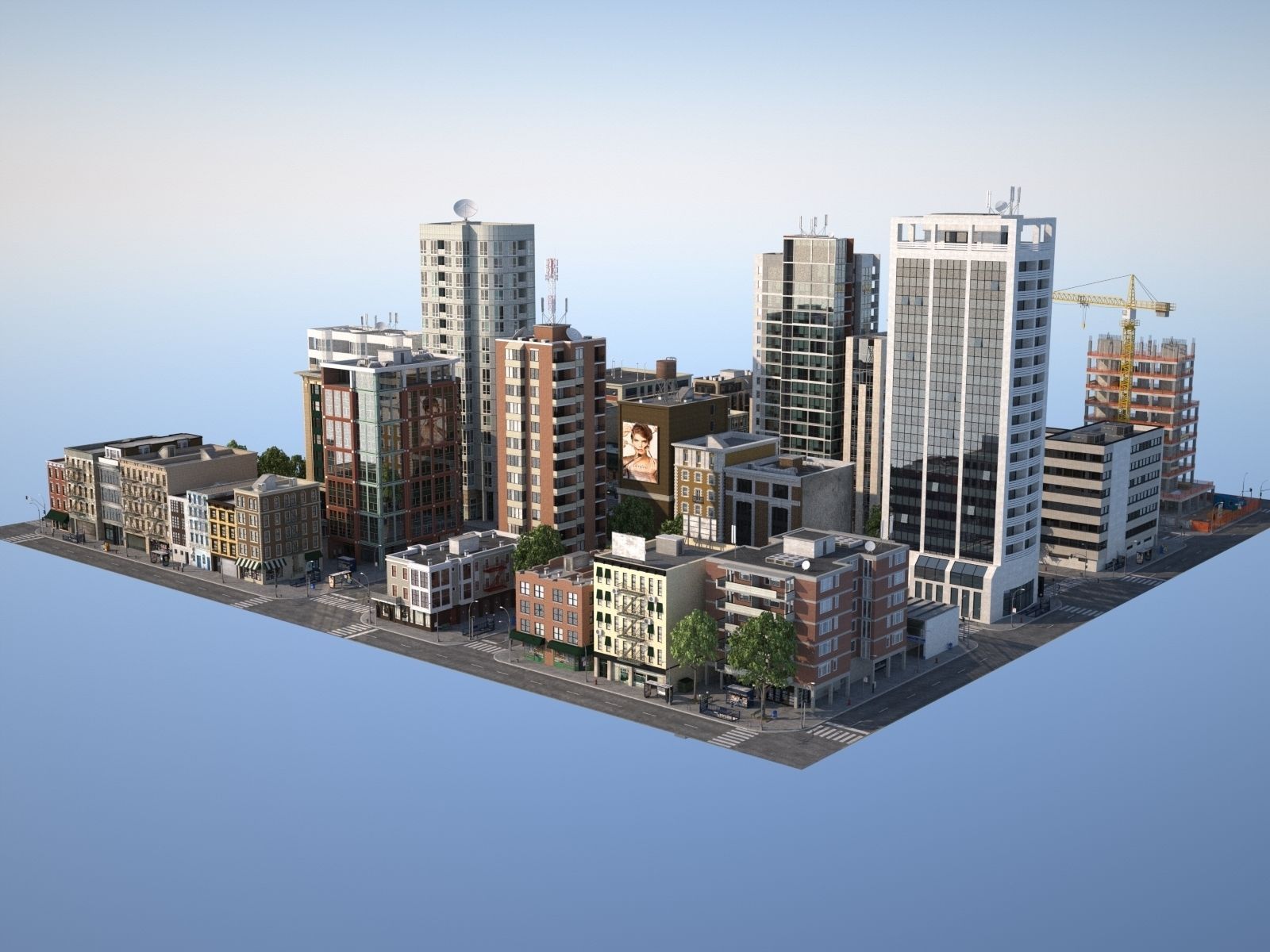 City KC1 3D model_9