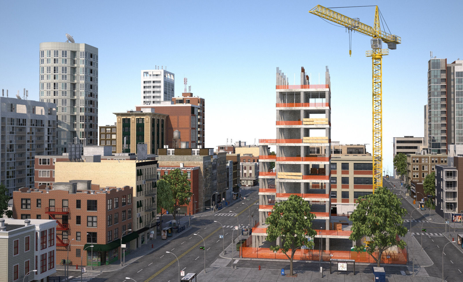 City KC1 3D model_13