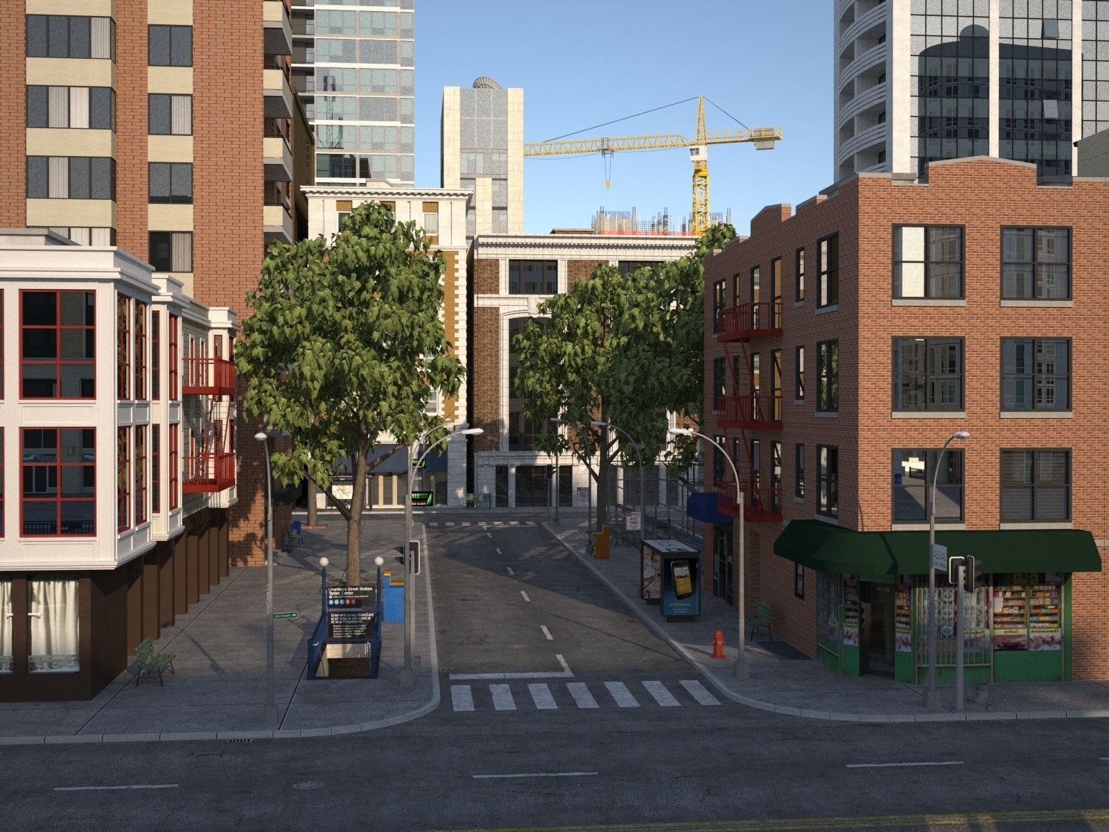 City KC1 3D model_7