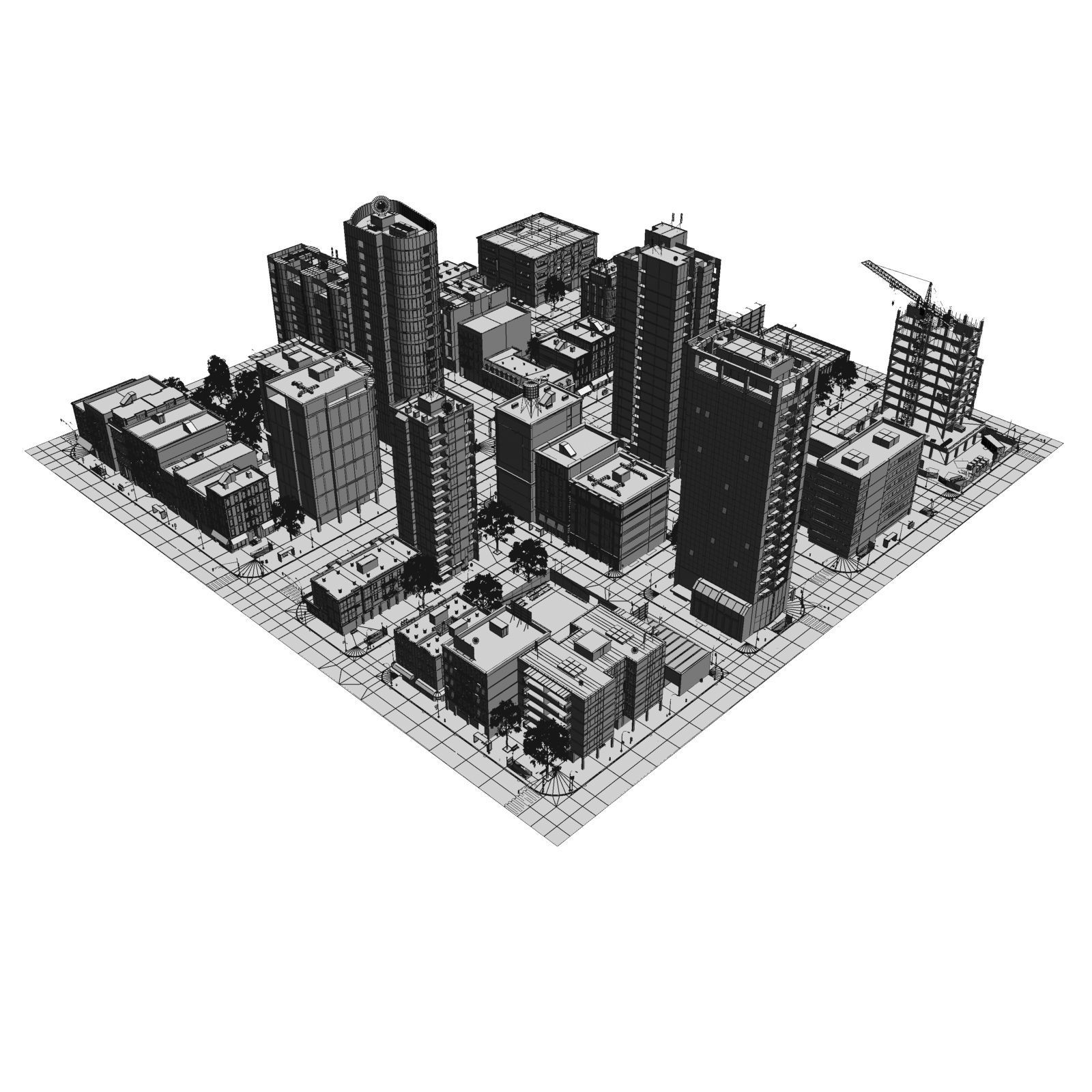 City KC1 3D model_23
