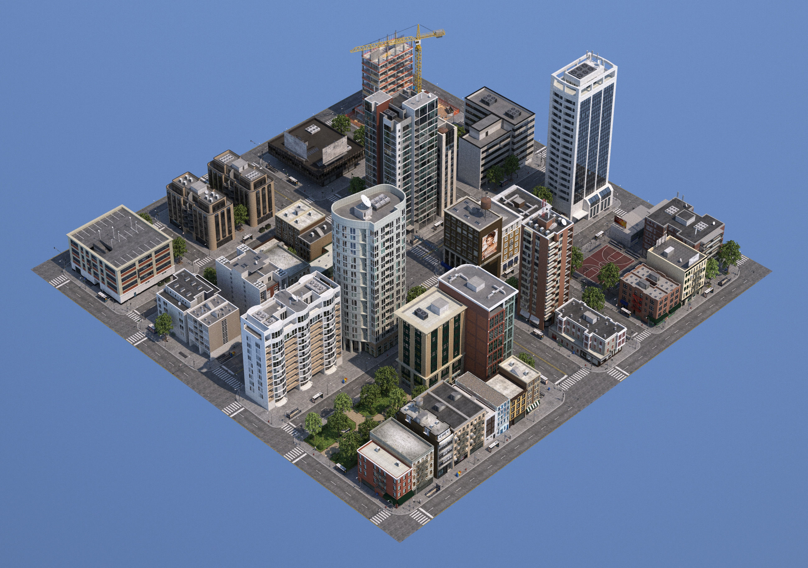 City KC1 3D model_22