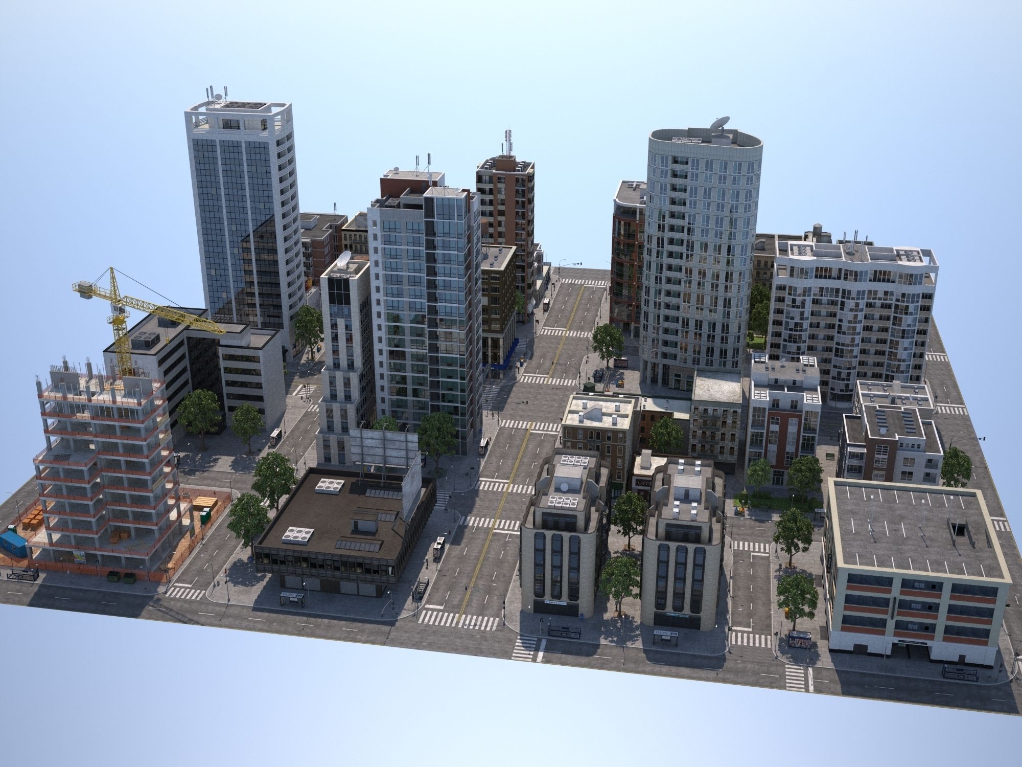 City KC1 3D model_20