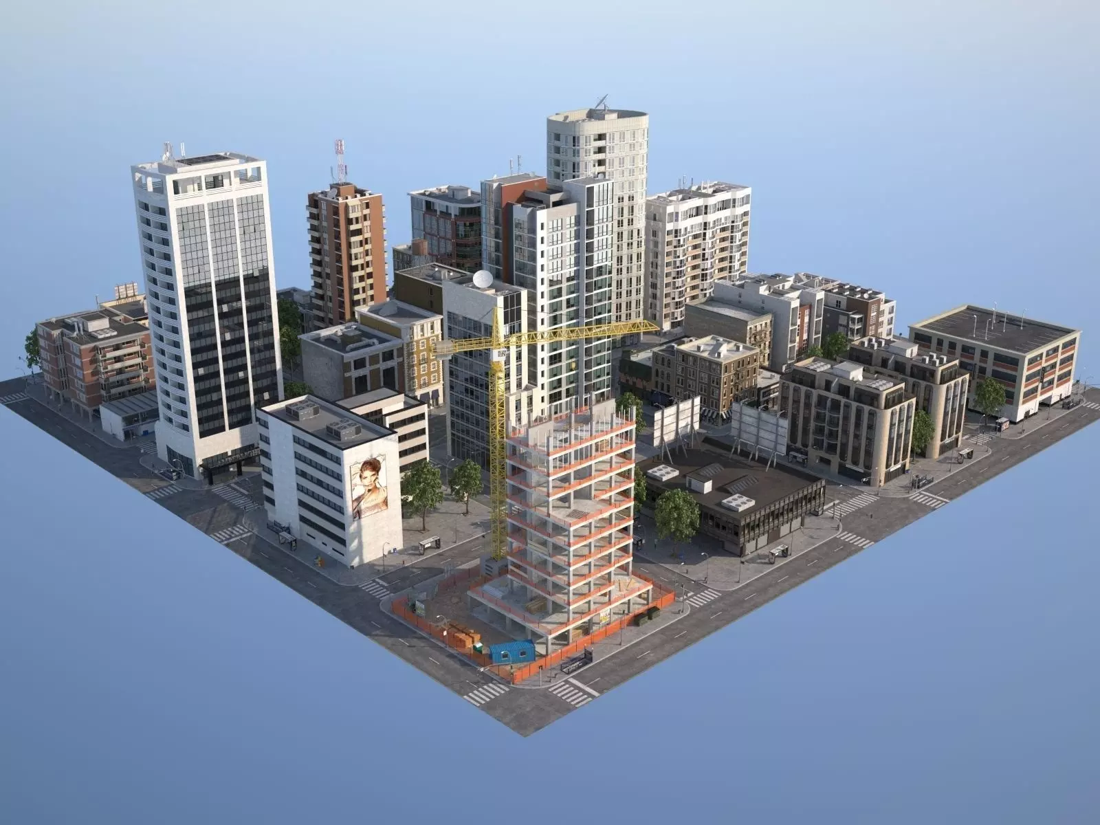 City KC1 3D model_0