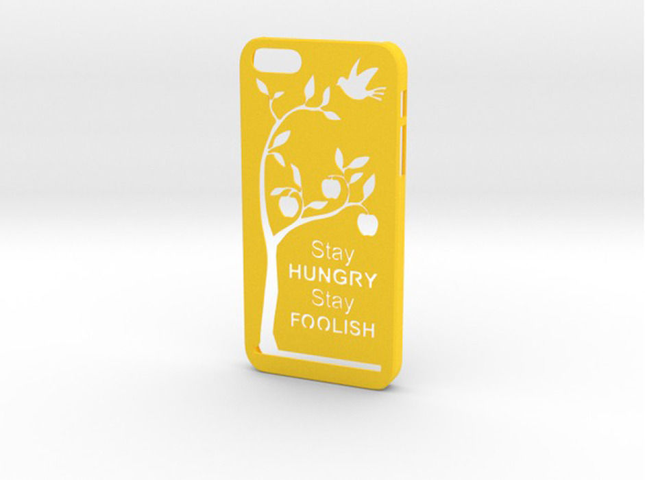 Steve Jobs Quote Iphone 5 Case  3D print model_8