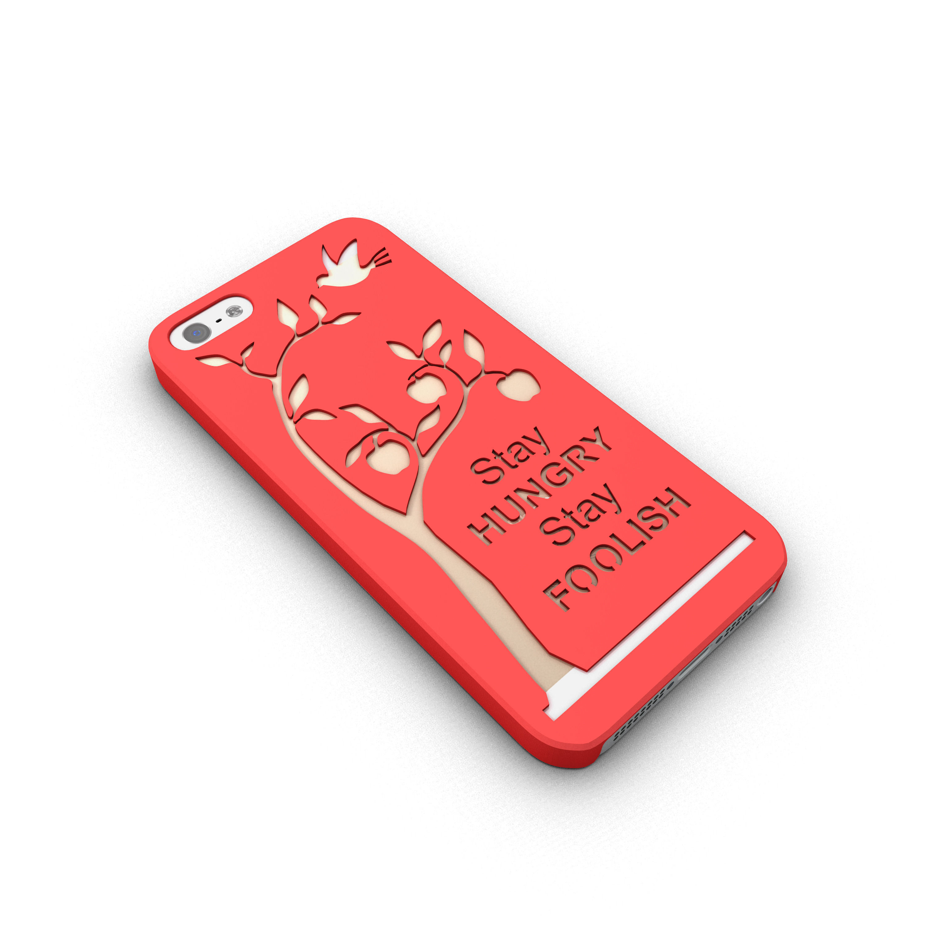 Steve Jobs Quote Iphone 5 Case  3D print model_6