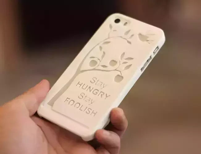 Steve Jobs Quote Iphone 5 Case  3D print model