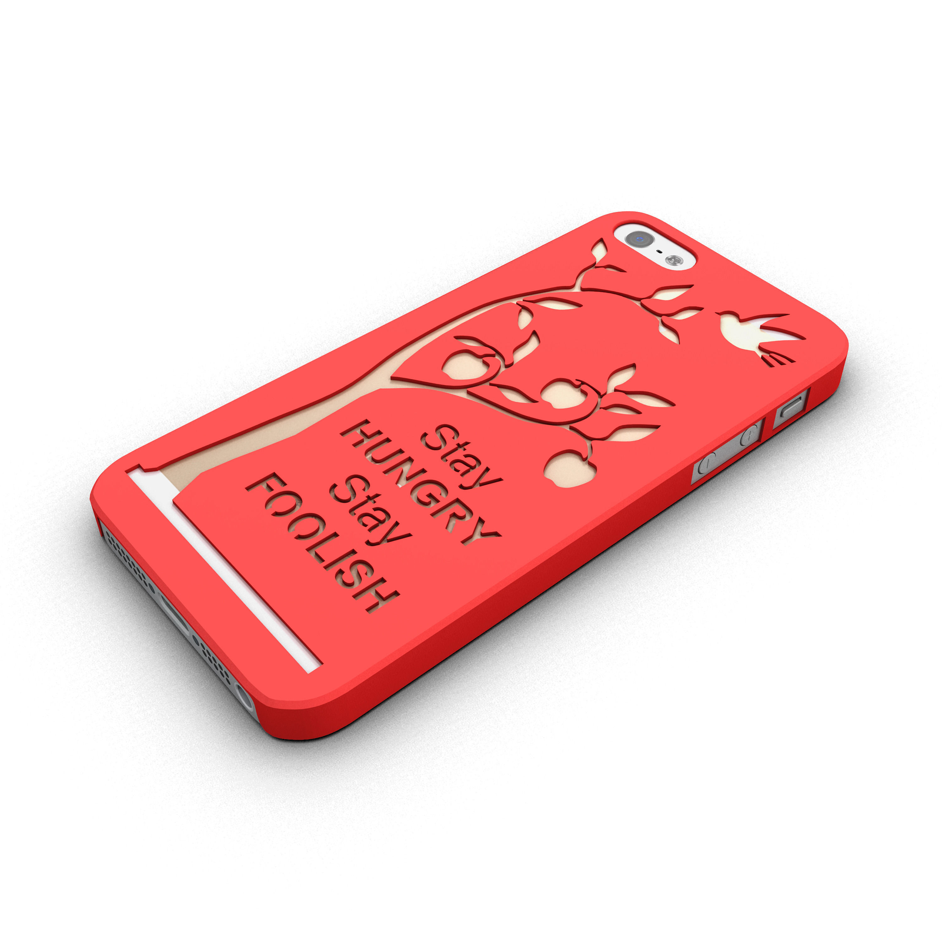 Steve Jobs Quote Iphone 5 Case  3D print model_5