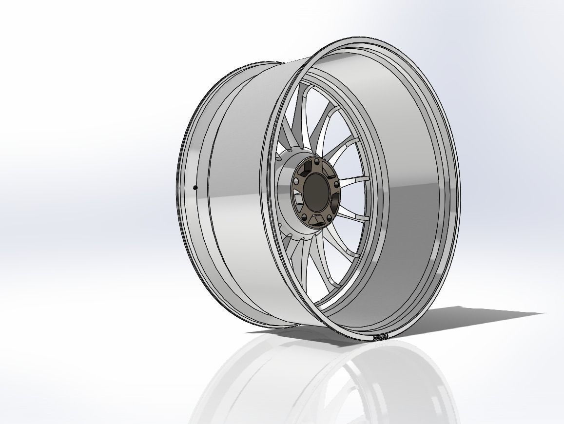 3D Printable OZ WRC Wheel 3D print model_5