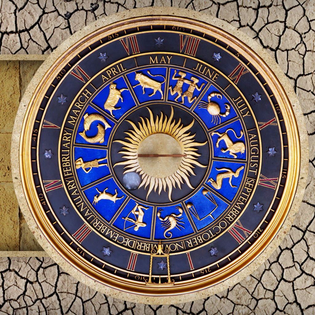 Solar sundial clock time 3D model_3