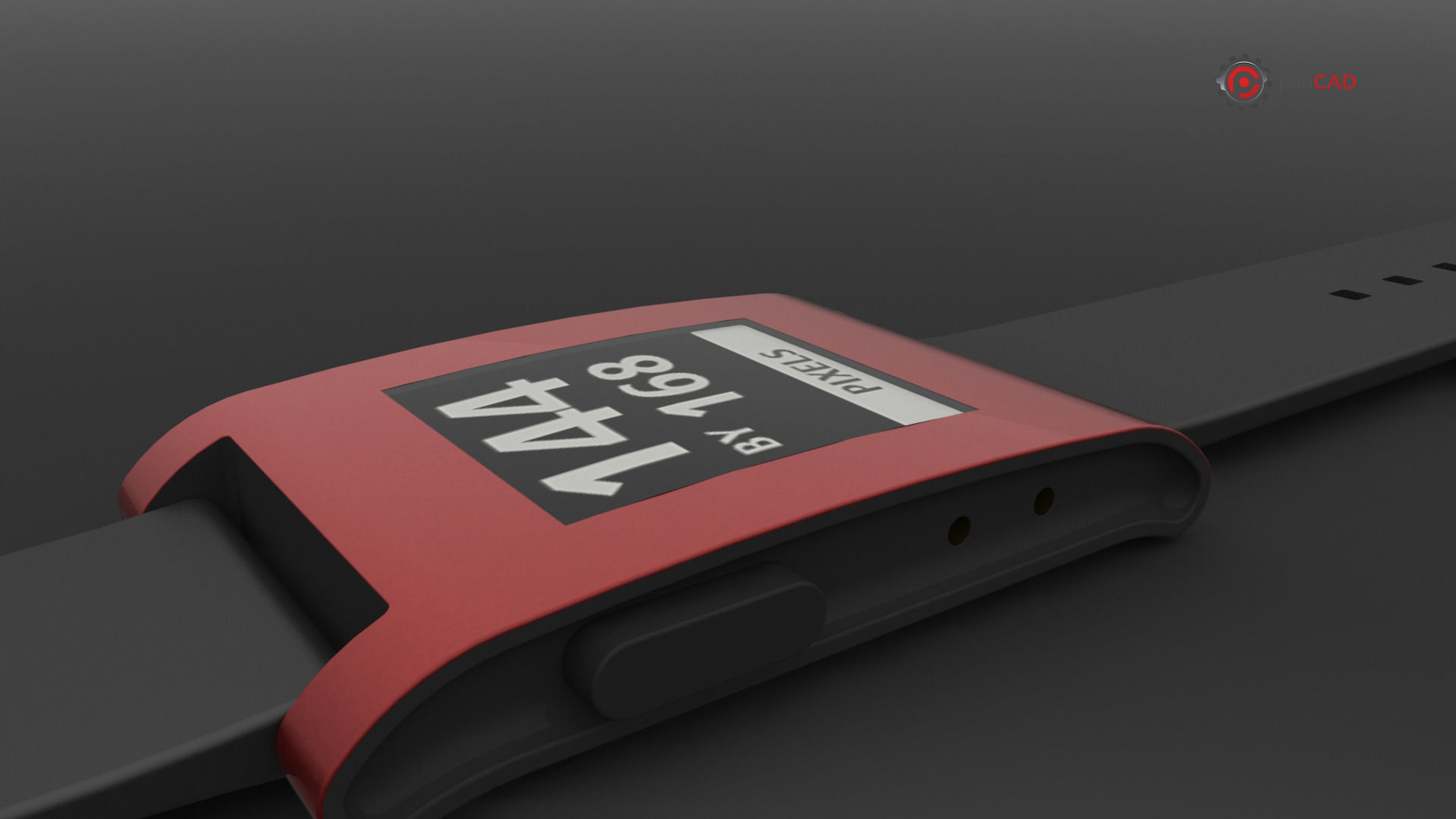 Pebble Smart Watch 3D model_4