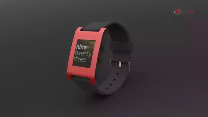 Pebble Smart Watch 3D model