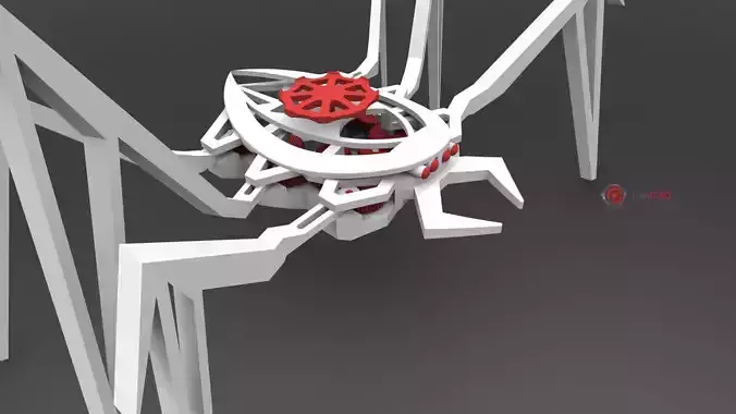 BugBo 3D Printable Bug with Moving Legs 3D print model