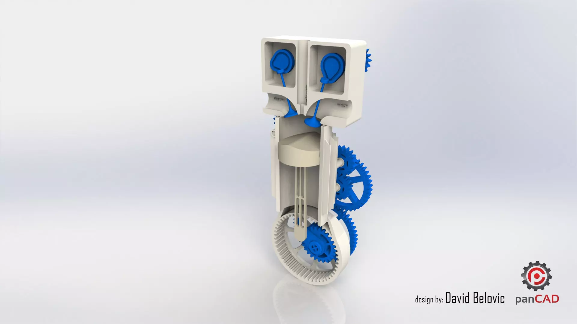 Printor 3D Printable Internal Combustion Engine Free 3D print model_0