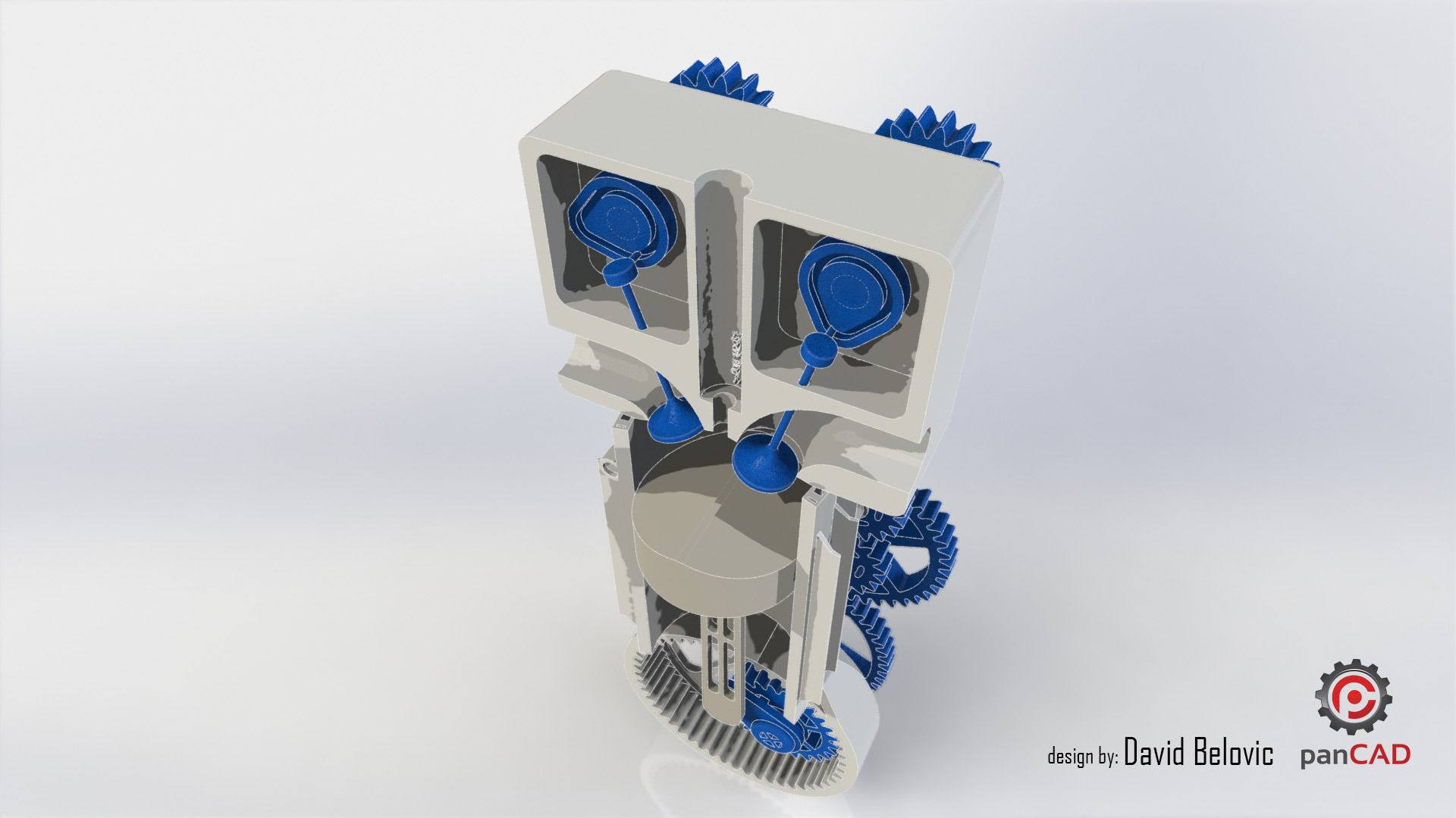 Printor 3D Printable Internal Combustion Engine Free 3D print model_7