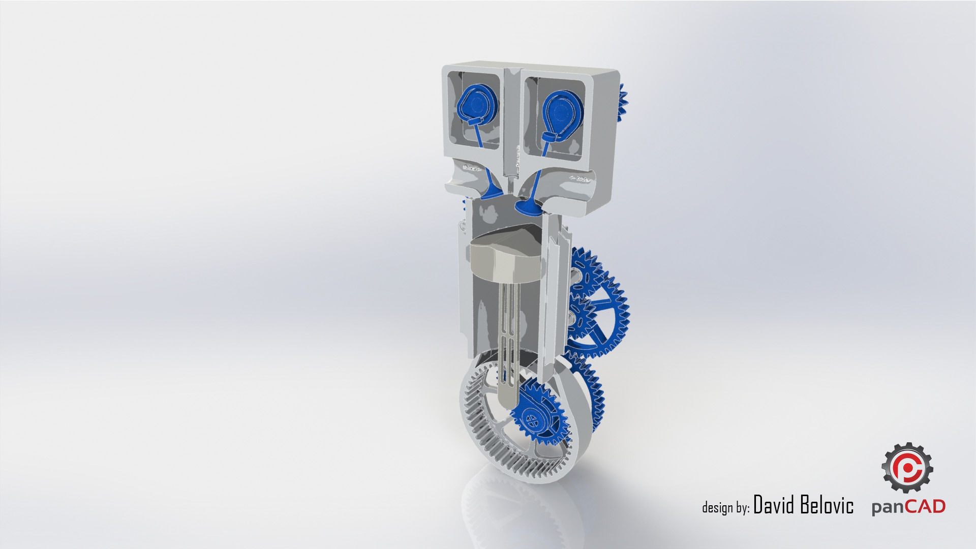 Printor 3D Printable Internal Combustion Engine Free 3D print model_6