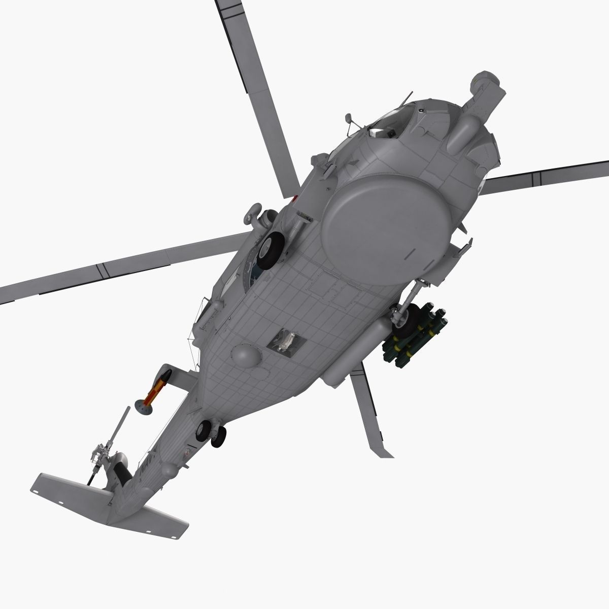 SH-60b Seahawk 3D model_28
