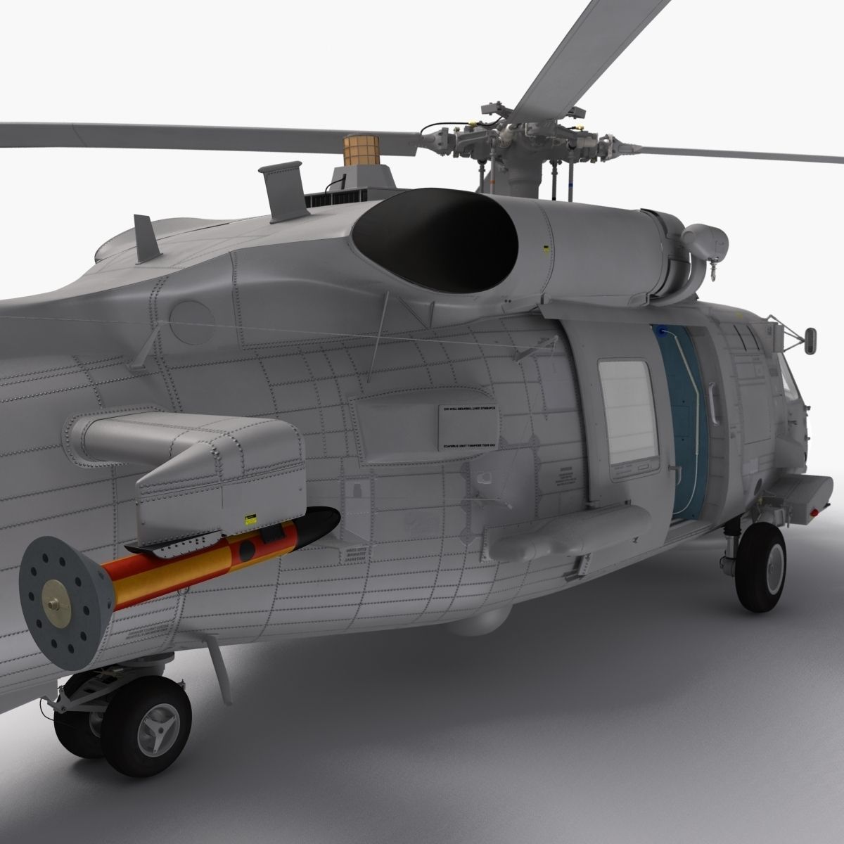 SH-60b Seahawk 3D model_14