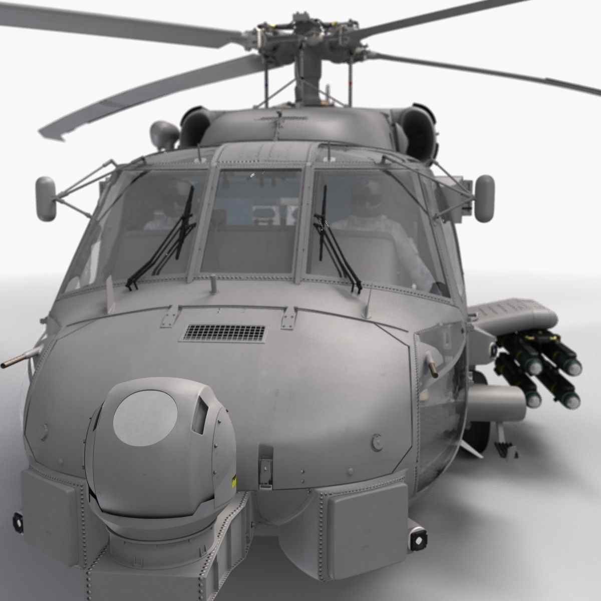 SH-60b Seahawk 3D model_9