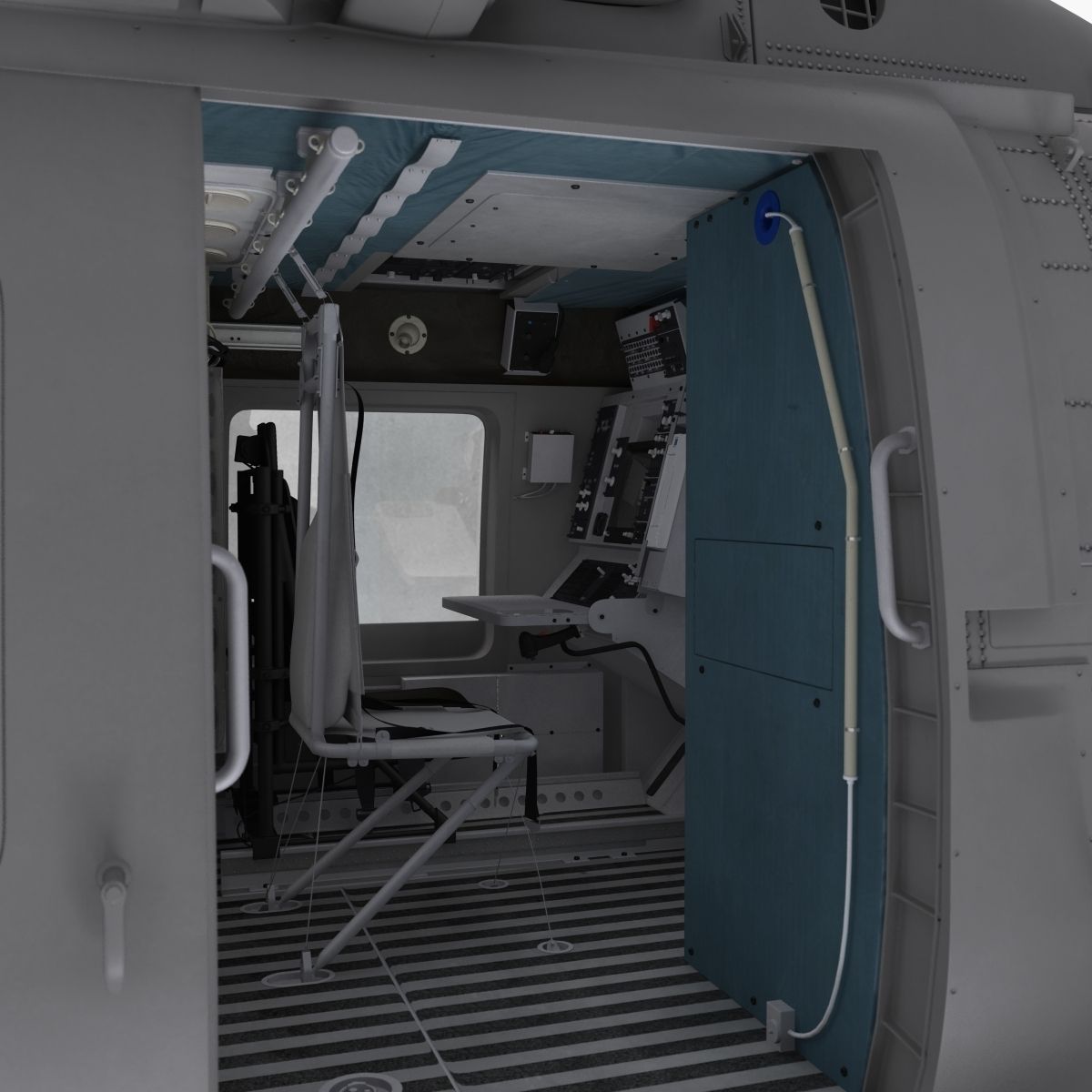 SH-60b Seahawk 3D model_17