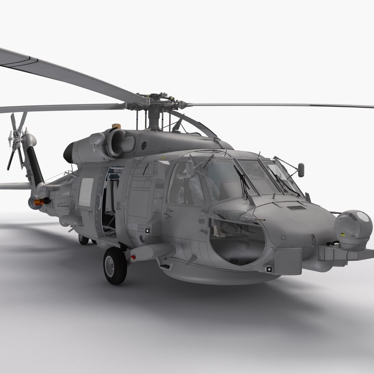 SH-60b Seahawk 3D model_5