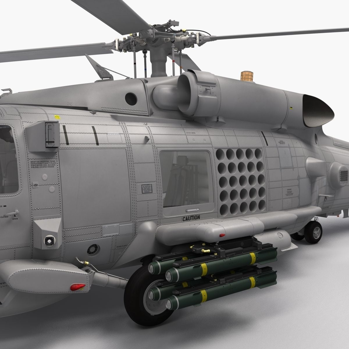 SH-60b Seahawk 3D model_21