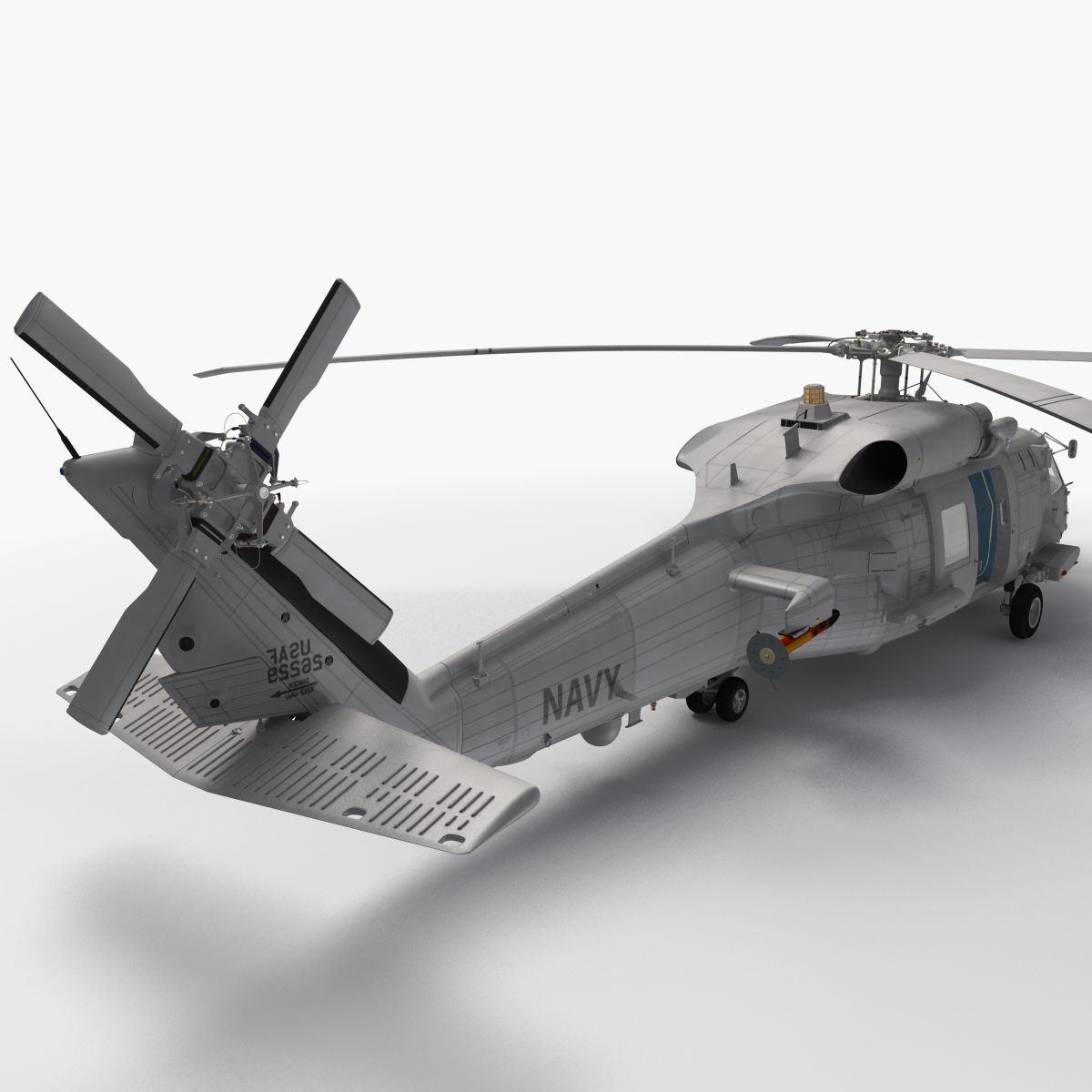 SH-60b Seahawk 3D model_23