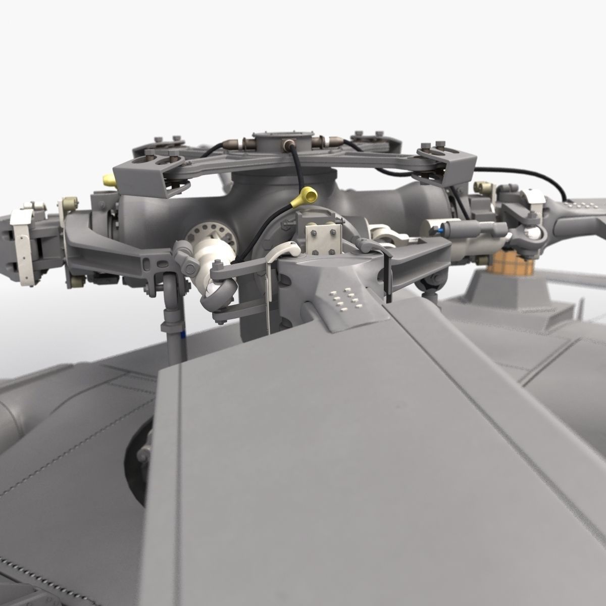 SH-60b Seahawk 3D model_1