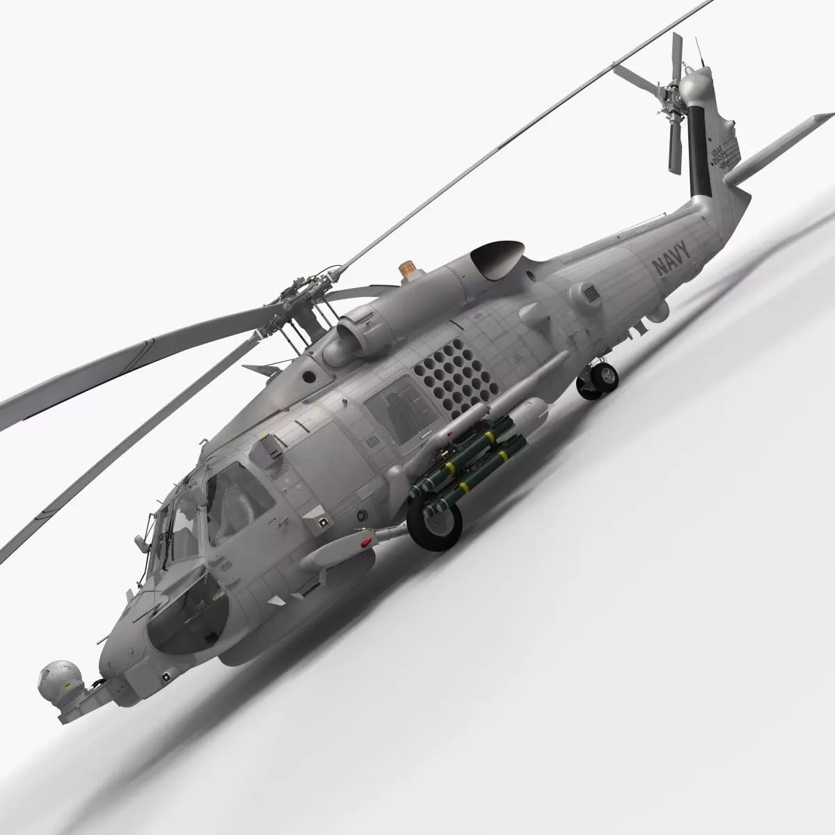 SH-60b Seahawk 3D model_0