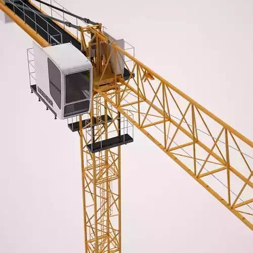 Tower Crane Liebherr EC-B 3D model