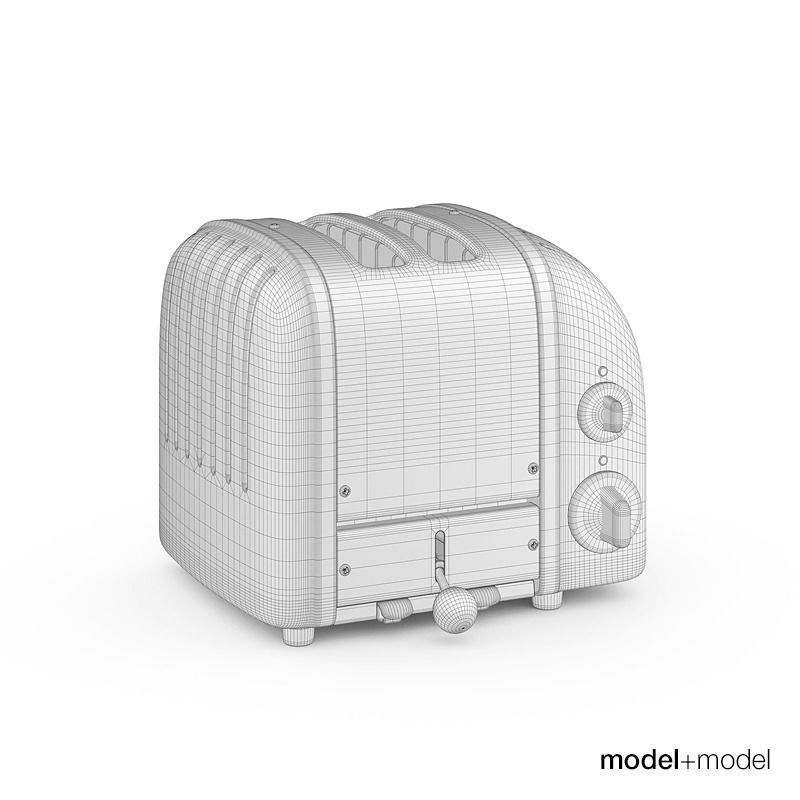 Dualit Original toaster 3D model_12