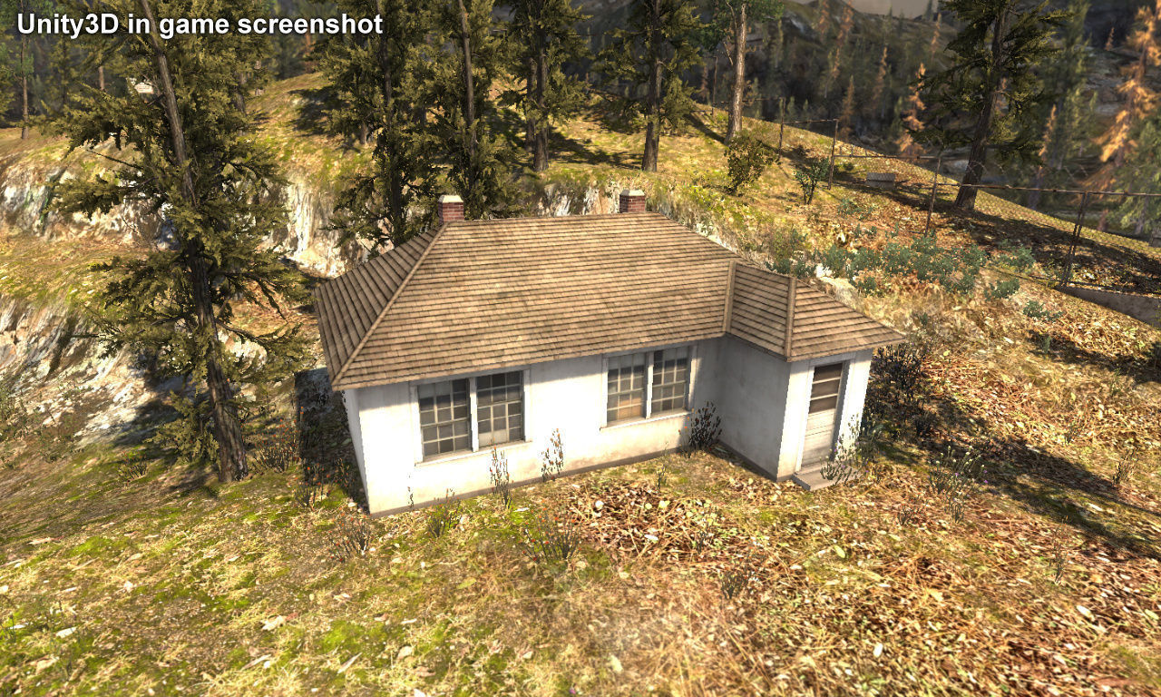 Building Pack 2  Low-poly 3D model_27