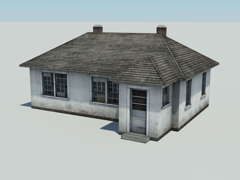 Building Pack 2  Low-poly 3D model_26