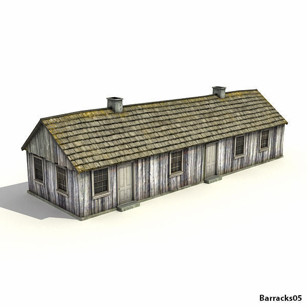 Building Pack 2  Low-poly 3D model_8