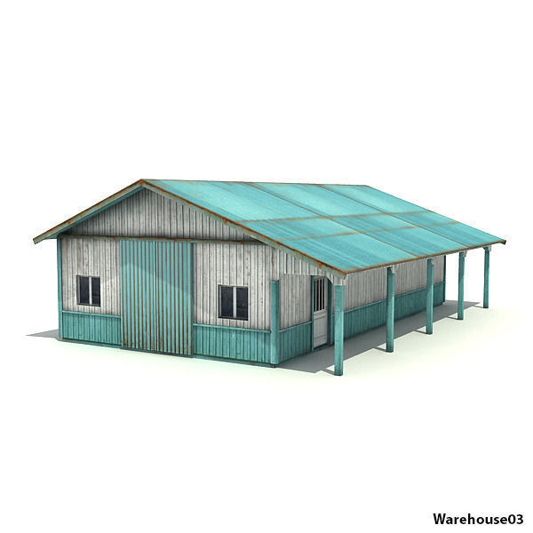 Building Pack 2  Low-poly 3D model_7