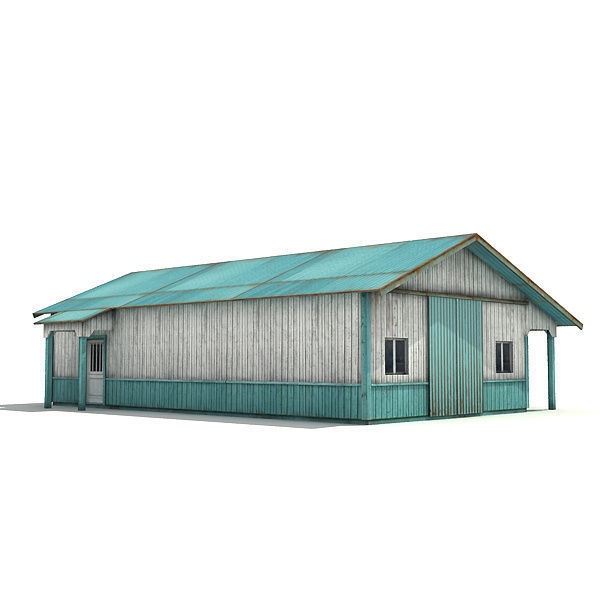 Building Pack 2  Low-poly 3D model_38