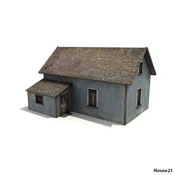 Building Pack 2  Low-poly 3D model_2