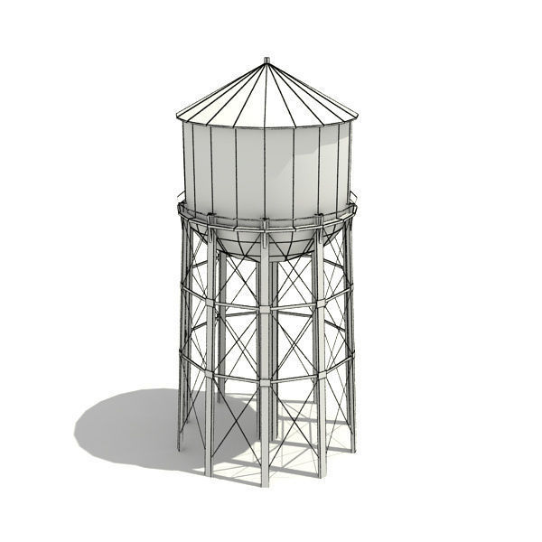 Building Pack 2  Low-poly 3D model_36