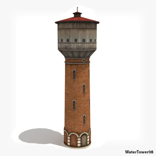 Building Pack 2  Low-poly 3D model_9