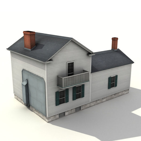 Building Pack 2  Low-poly 3D model_30