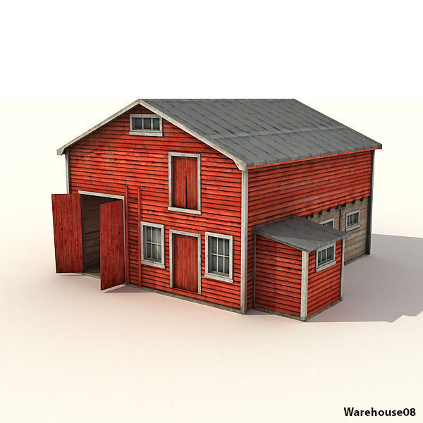 Building Pack 2  Low-poly 3D model_13