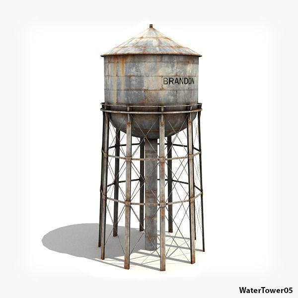 Building Pack 2  Low-poly 3D model_5