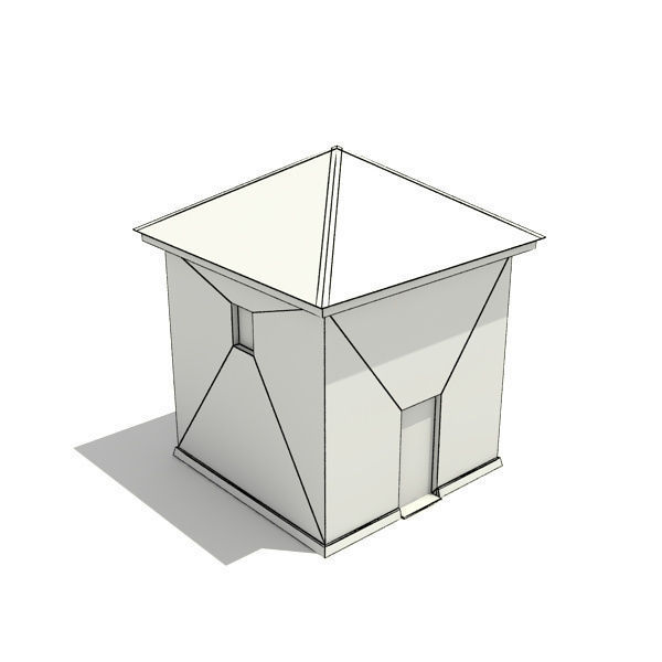 Building Pack 2  Low-poly 3D model_45