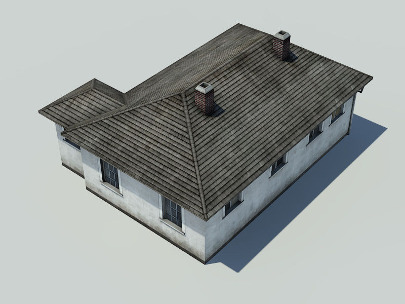 Building Pack 2  Low-poly 3D model_25