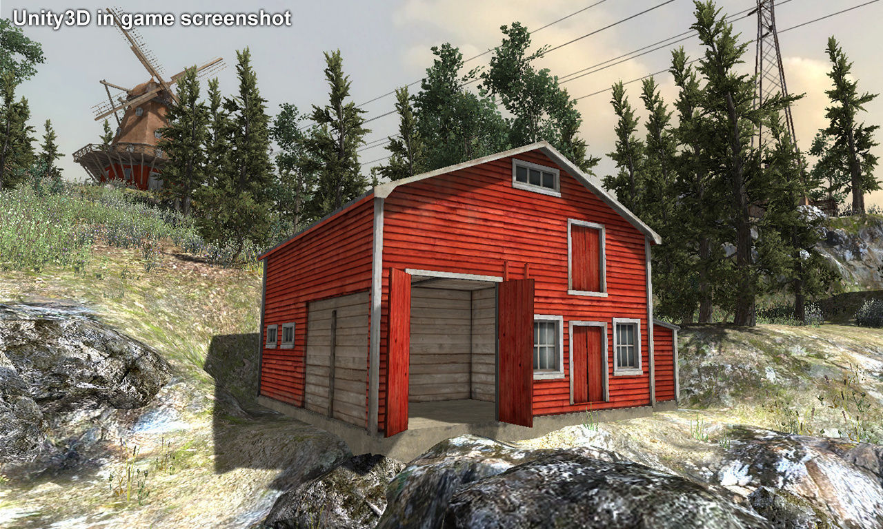 Building Pack 2  Low-poly 3D model_77