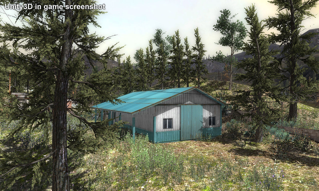 Building Pack 2  Low-poly 3D model_39